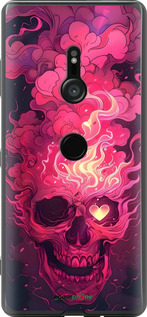 Силіконовий чехол Череп арт для Sony Xperia XZ3 H9436 - 6385u-1540 изображение 