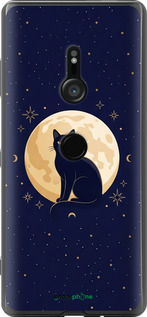 Силиконовый чехол 'Cute Cat Celestial/Witchy' для Sony Xperia XZ3 H9436 изображение 3