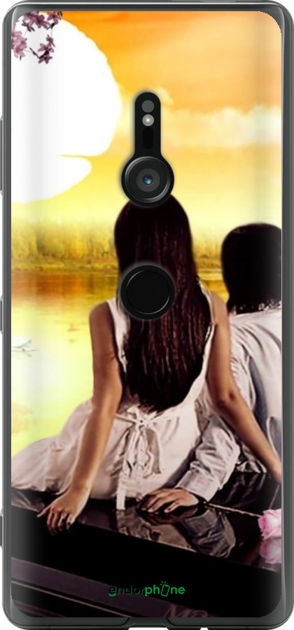 Силіконовий чехол Sunset для Sony Xperia XZ3 H9436 - 6607u-1540 изображение 