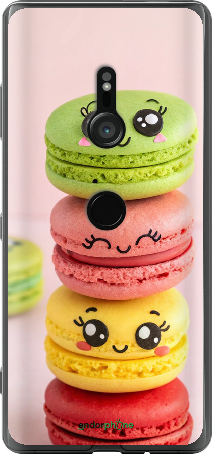 Силиконовый чехол Печенье для Sony Xperia XZ3 H9436 - 6693u-1540 изображение 