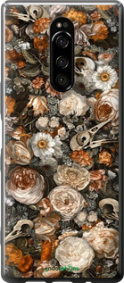 Силіконовий чехол У стилі бароко-похмурий для Sony Xperia XZ4 - 6404u-1623 изображение 