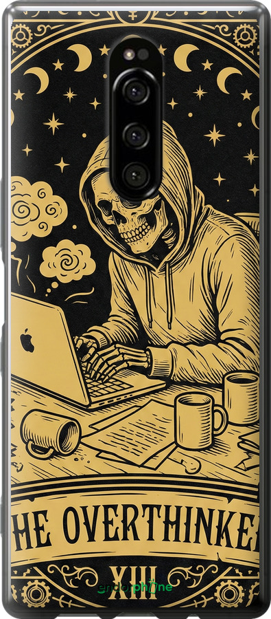 Силіконовий чехол The Overthinker для Sony Xperia XZ4 - 6774u-1623 изображение 