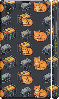 3D пластиковый матовый чехол 'Autonomous Zone' для Sony Xperia Z1 C6902 изображение 3