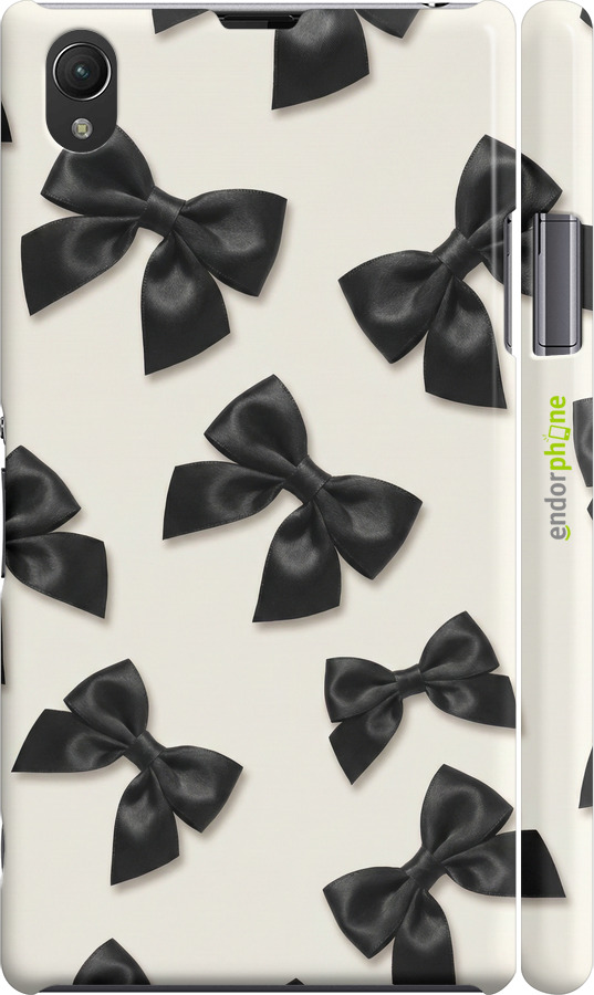 3D пластиковый глянцевый чехол Dark Coquette для Sony Xperia Z1 C6902 - 6765c-38 изображение 
