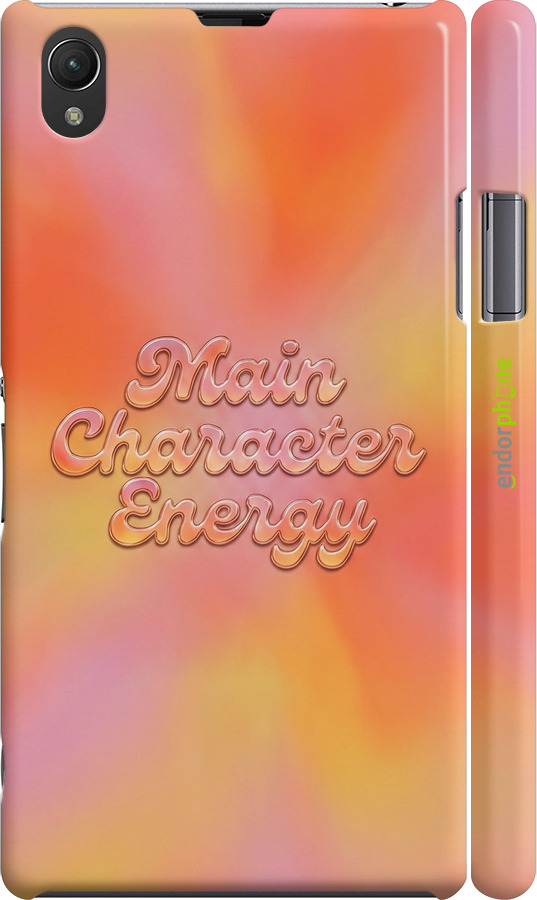 3D пластиковий глянцевий чехол Aura Gradient Main Character Energy Aesthetic Y2K для Sony Xperia Z1 C6902 - 6783c-38 изображение 