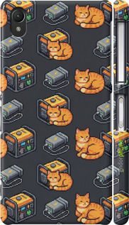 3D пластиковый матовый чехол Autonomous Zone для Sony Xperia Z2 D6502/D6503 - 6771m-43 изображение 