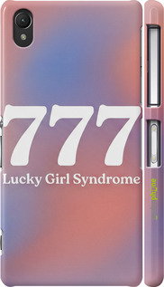 3D пластиковый матовый чехол 'Aesthetic Aura Gradient 777 Lucky Energy' для Sony Xperia Z2 D6502/D6503 изображение 5