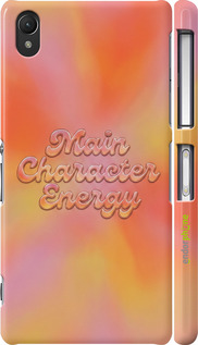 3D пластиковый матовый чехол 'Aura Gradient Main Character Energy Aesthetic Y2K' для Sony Xperia Z2 D6502/D6503 изображение 3