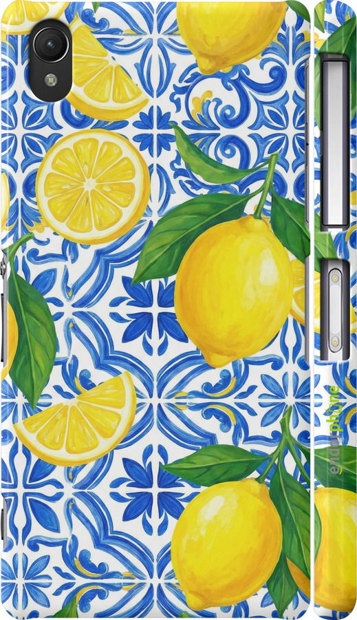 3D пластиковий матовий чехол Grocery Girl Italian Summer для Sony Xperia Z2 D6502/D6503 - 6766m-43 изображение 