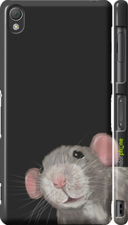 3D пластиковый глянцевый чехол 'The Peeking Rat' для Sony Xperia Z3 dual D6633 -  изображение 8