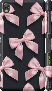 3D пластиковый глянцевый чехол 'Coquette Ribbons Dark Coquette' для Sony Xperia Z3 dual D6633 изображение 1