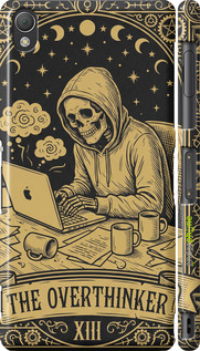 3D пластиковий глянцевий чохол 'The Overthinker' для Sony Xperia Z3 D6603 зображення 1
