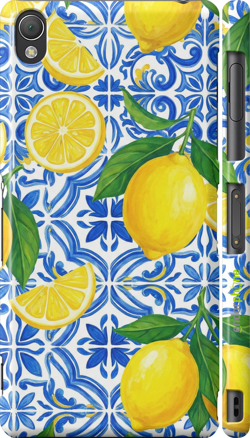 3D пластиковый глянцевый чехол Grocery Girl Italian Summer для Sony Xperia Z3 dual D6633 - 6766c-59 изображение 