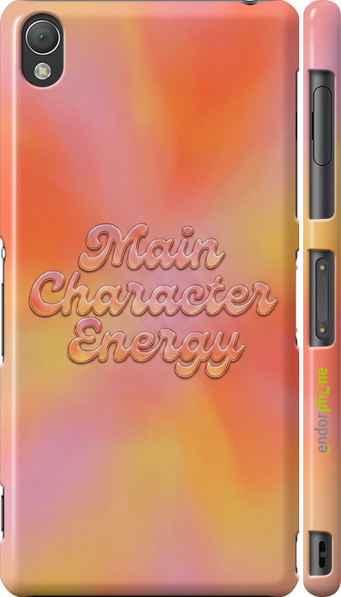 3D пластиковий глянцевий чехол Aura Gradient Main Character Energy Aesthetic Y2K для Sony Xperia Z3 dual D6633 - 6783c-59 изображение 
