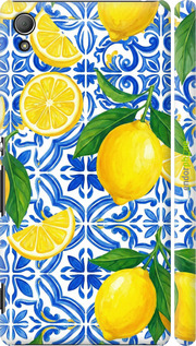 3D пластиковый глянцевый чехол Grocery Girl Italian Summer для Sony Xperia Z3+ Dual E6533 - 6766c-165 изображение 