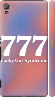 3D пластиковый глянцевый чехол 'Aesthetic Aura Gradient 777 Lucky Energy' для Sony Xperia Z3+ Dual E6533 изображение 5