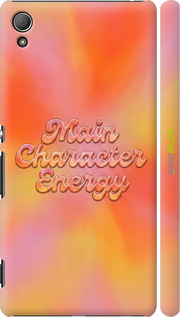 3D пластиковый глянцевый чехол 'Aura Gradient Main Character Energy Aesthetic Y2K' для Sony Xperia Z3+ Dual E6533 изображение 5