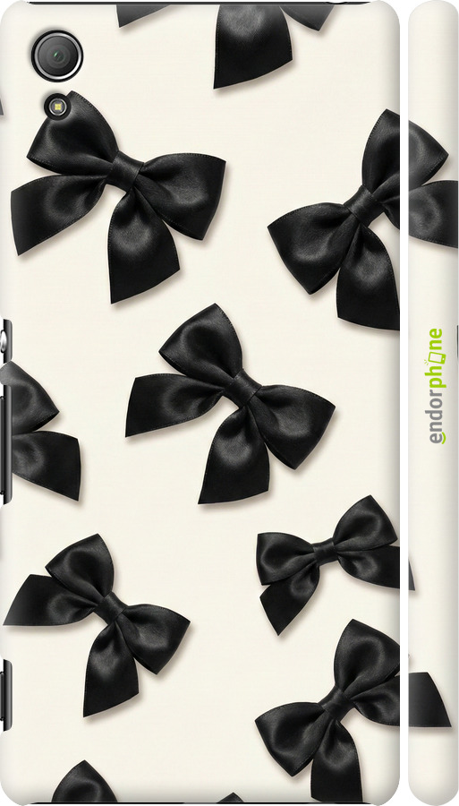 3D пластиковый глянцевый чехол Dark Coquette для Sony Xperia Z3+ Dual E6533 - 6765c-165 изображение 