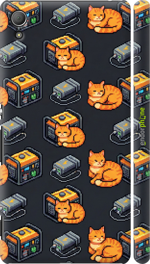 3D пластиковый глянцевый чехол Autonomous Zone для Sony Xperia Z3+ Dual E6533 - 6771c-165 изображение 