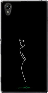 Силіконовий чехол Силует1 для Sony Xperia Z3+ Dual E6533 - 4590u-165 изображение 