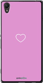 Силіконовий чехол Серце 2 для Sony Xperia Z3+ Dual E6533 - 4863u-165 изображение 