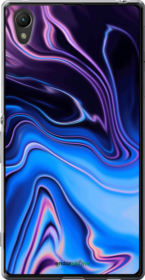 Силіконовий чехол Візерунок води для Sony Xperia Z3+ Dual E6533 - 4491u-165 изображение 
