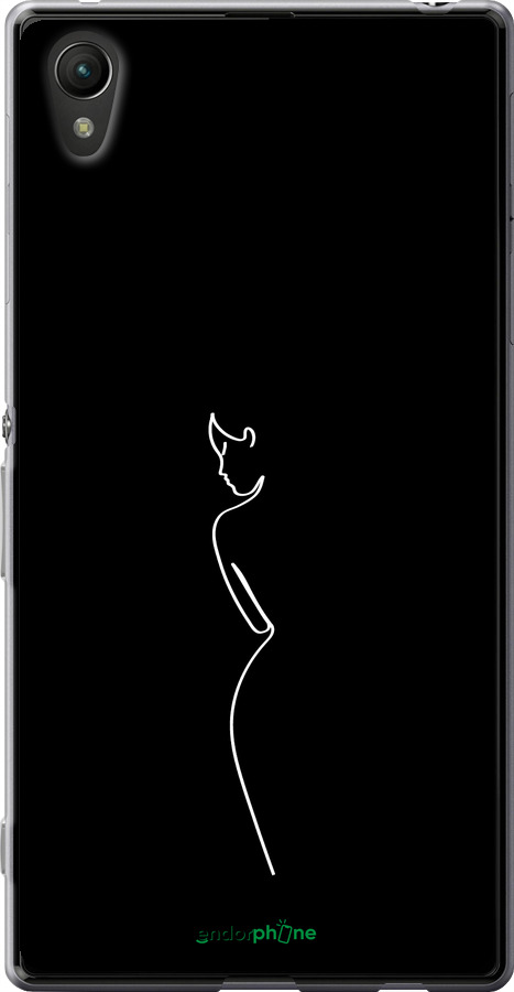 Силіконовий чехол Силует1 для Sony Xperia Z3+ Dual E6533 - 4590u-165 изображение 