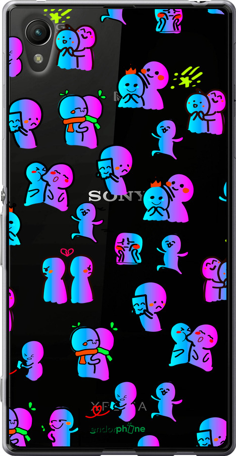 Силіконовий чехол Емоції для Sony Xperia Z3+ Dual E6533 - 4736u-165 изображение 