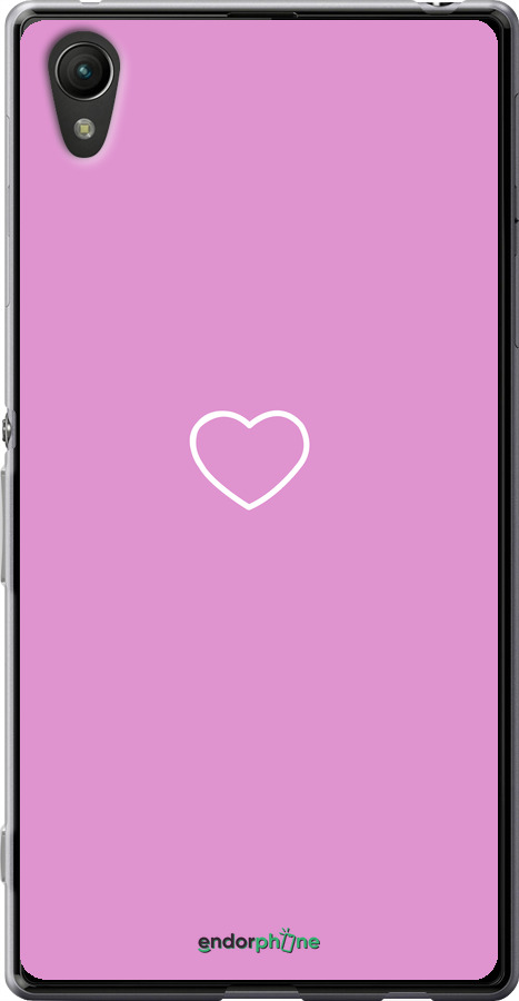 Силіконовий чехол Серце 2 для Sony Xperia Z3+ Dual E6533 - 4863u-165 изображение 