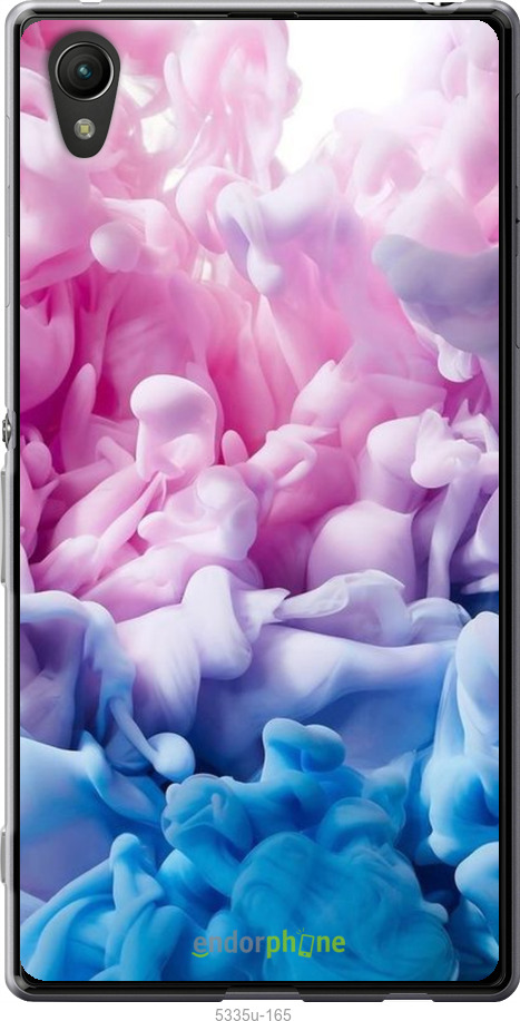 Силиконовый чехол Акварель абстракция для Sony Xperia Z3+ Dual E6533 - 5335u-165 изображение 