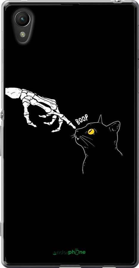 Силіконовий чехол Кішка для Sony Xperia Z3+ Dual E6533 - 6505u-165 изображение 