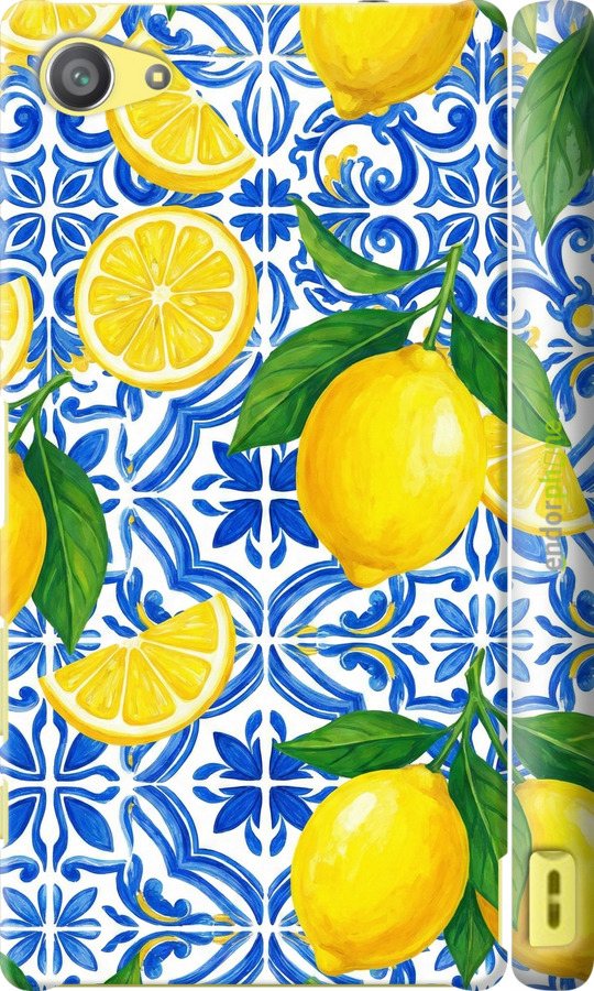 3D пластиковый матовый чехол Grocery Girl Italian Summer для Sony Xperia Z5 Compact E5823 - 6766m-322 изображение 