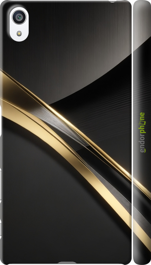 3D пластиковый глянцевый чехол Динамика для Sony Xperia Z5 Premium E6883 - 5836c-345 изображение 