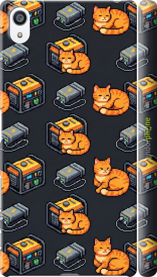 3D пластиковый глянцевый чехол Autonomous Zone для Sony Xperia Z5 Premium E6883 - 6771c-345 изображение 