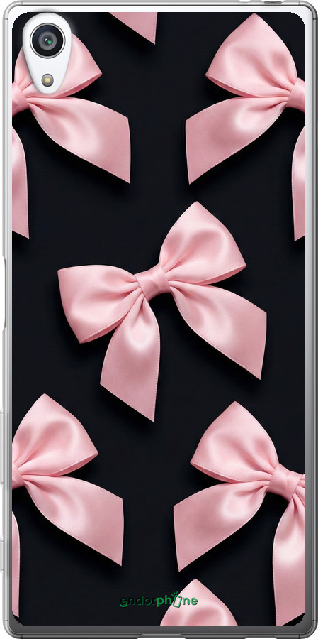 2D пластиковий чехол Coquette Ribbons Dark Coquette для Sony Xperia Z5 Premium E6883 - 6767t-345 изображение 