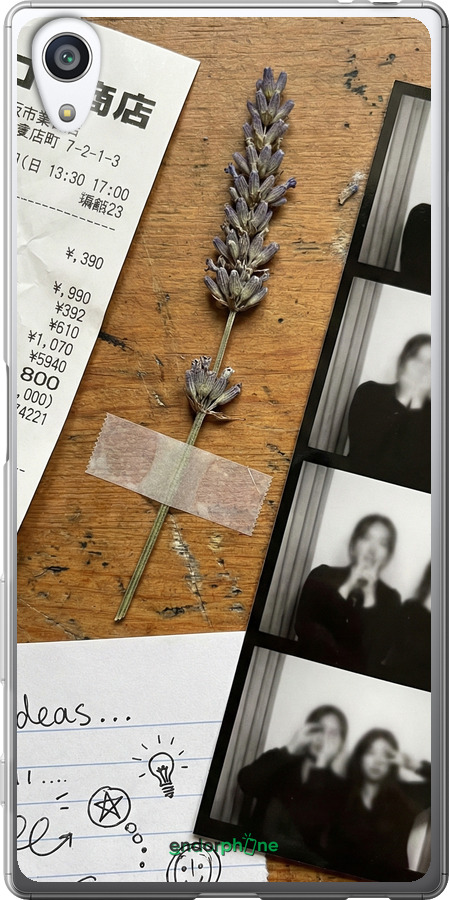 2D пластиковый чехол Aesthetic Scrapbook Collage для Sony Xperia Z5 Premium E6883 - 6773t-345 изображение 