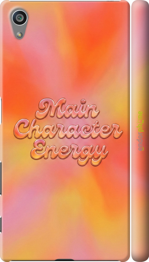 3D пластиковый матовый чехол Aura Gradient Main Character Energy Aesthetic Y2K для Sony Xperia Z5 E6633 - 6783m-274 изображение 