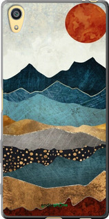 Силиконовый чехол Янтарный закат для Sony Xperia Z5 E6633 - 6475u-274 изображение 