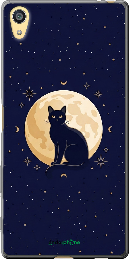 Силиконовый чехол Cute Cat Celestial/Witchy для Sony Xperia Z5 E6633 - 6787u-274 изображение 