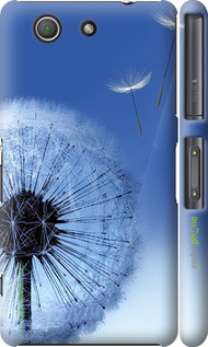 3D пластиковий глянцевий чехол Кульбабка для Sony Xperia Z3 Compact D5803 - 6005c-277 изображение 