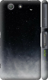 3D пластиковый глянцевый чехол Сині хмари, Синій місяць для Sony Xperia Z3 Compact D5803 - 6396c-277 изображение 