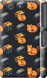 3D пластиковый глянцевый чехол 'Autonomous Zone' для Sony Xperia Z3 Compact D5803 изображение 4