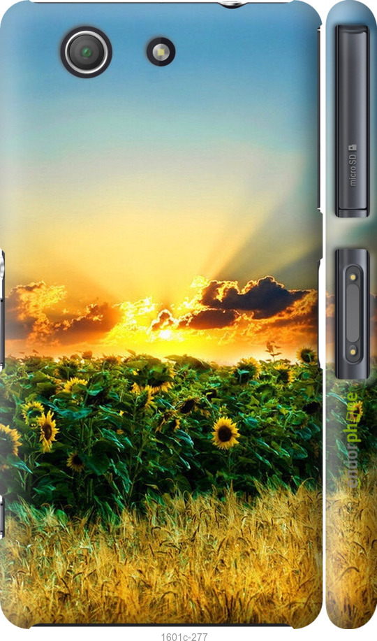 

3D пластиковий матовий чохол "Україна" для Sony Xperia Z3 Compact D5803
