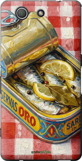 Силиконовый чехол Vintage Sardine Tin Phone для Sony Xperia Z3 Compact D5803 - 6772u-277 изображение 