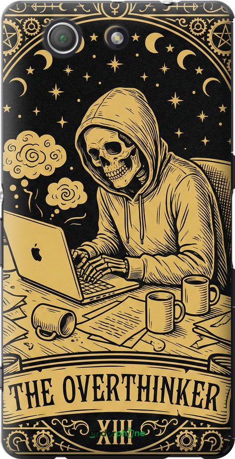 Силіконовий чехол The Overthinker для Sony Xperia Z3 Compact D5803 - 6774u-277 изображение 