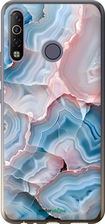 Силиконовый чехол Мрамор для Tecno Camon 12 Air CC6 - 6306u-2389 изображение 