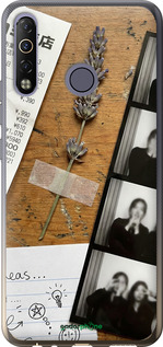 Силиконовый чехол Aesthetic Scrapbook Collage для Tecno Camon 12 Air CC6 - 6773u-2389 изображение 