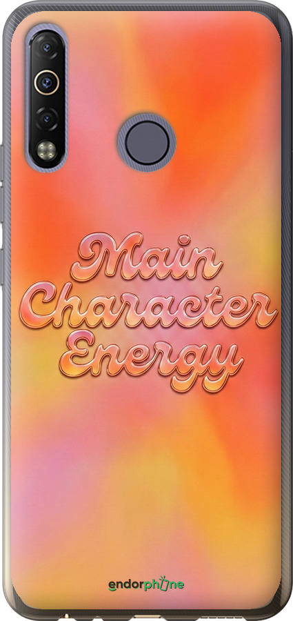 Силіконовий чехол Aura Gradient Main Character Energy Aesthetic Y2K для Tecno Camon 12 Air CC6 - 6783u-2389 изображение 
