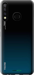 Силіконовий чохол 'Прозорий' для Tecno Camon 12 CC7 зображення 8