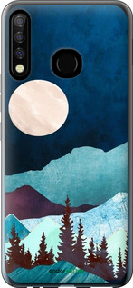 Силіконовий чехол Гірська ідилія нічний краєвид для Tecno Camon 12 CC7 - 6488u-2432 изображение 
